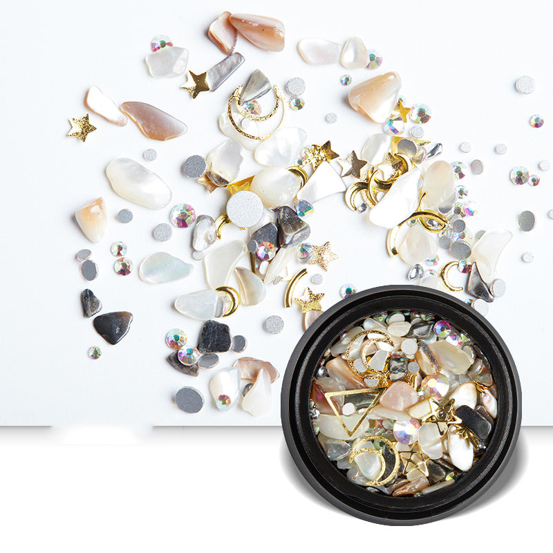 Nail Art Jewelry Diamond Shell Pearl Small Accessories Nail Art Jewelry Diamond Shell Pearl Small Accessories
